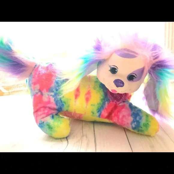Surprise puppy stuffed toy tie dye - Picture 1 of 6
